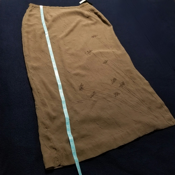 Valerie Stevens Collection Silk Skirt - Picture 5 of 7